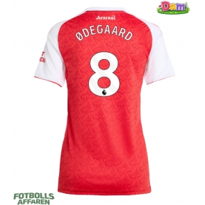 Arsenal Martin Odegaard #8 Hemmatröja Kvinnor 2025-26 Kortärmad